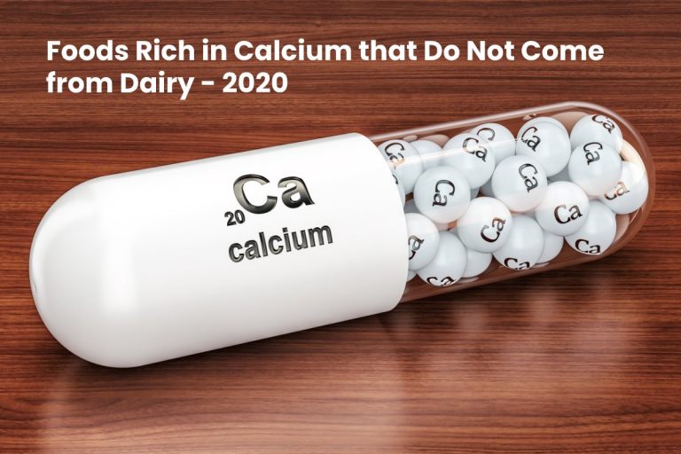 Foods Rich in Calcium that Do Not Come from Dairy