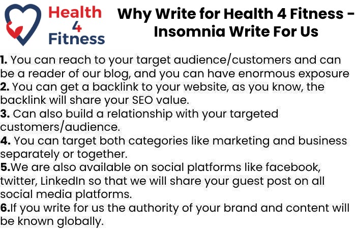 Why Write For Insomnia Write For Us
