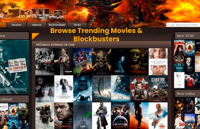 Browse Trending Movies & Blockbusters