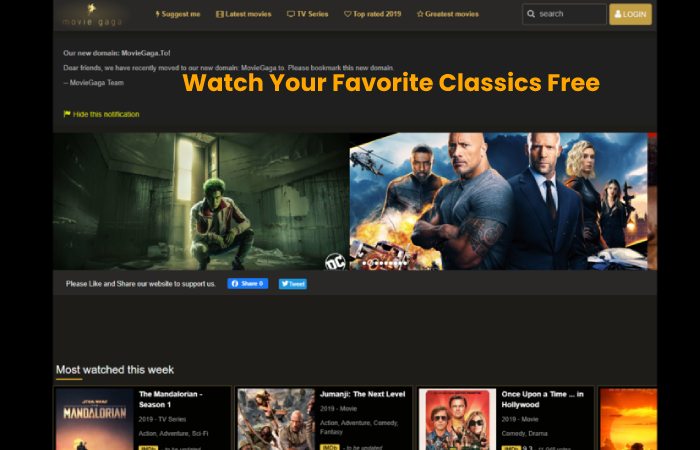 Watch Your Favorite Classics Free
