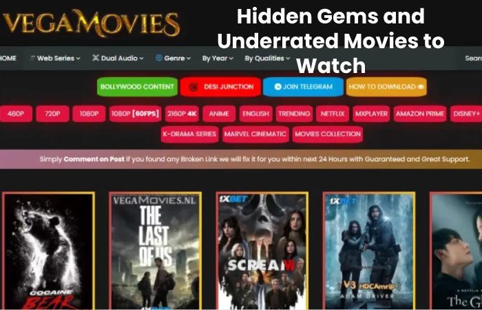 Hidden Gems and Underrated Movies to Watch