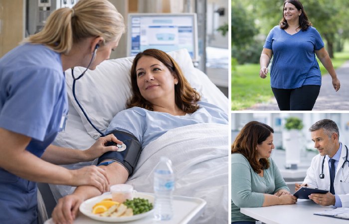 Patient recovery and follow up care after gastric sleeve surgery