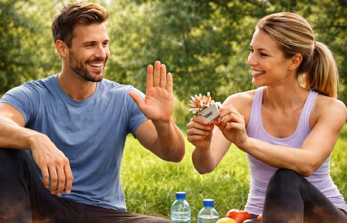 healthy heart symbolizing recovery after quitting smoking