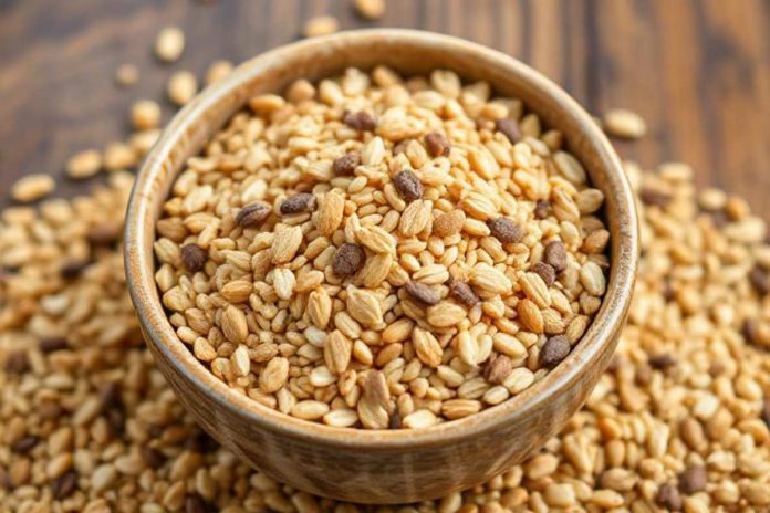 ancient grain in a healthy cereal